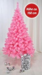 Rose Kerstboom 1.50m. Incl. 100-LED-Clusterverlichting Nieuw, Diversen, Kerst, Ophalen of Verzenden, Nieuw