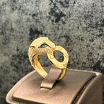14k gouden panter ring prachtig love model, 20 of groter, Heer, Nieuw, Ophalen of Verzenden