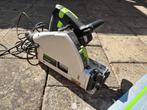 Festool TS55 invalzaag met geleiderrail, Ophalen of Verzenden, Gebruikt