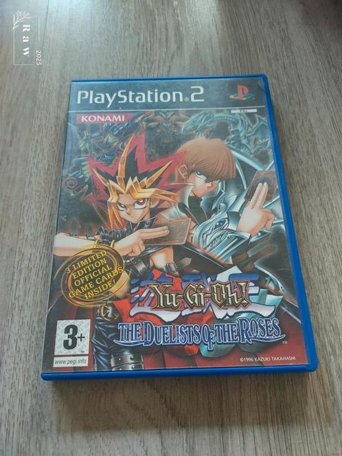 Yu-Gi-Oh! Duelists of the Roses PS2 - Incl. Kaarten, Spelcomputers en Games, Games | Sony PlayStation 2, Gebruikt, Strategie en Constructie