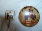 Mooi Koper Hi tractor Speldje.Button is weg., Verzamelen, Speldjes, Pins en Buttons, Ophalen of Verzenden, Zo goed als nieuw