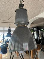 Emaille lampen orgineel, Huis en Inrichting, Lampen | Hanglampen, Ophalen, Gebruikt, Minder dan 50 cm