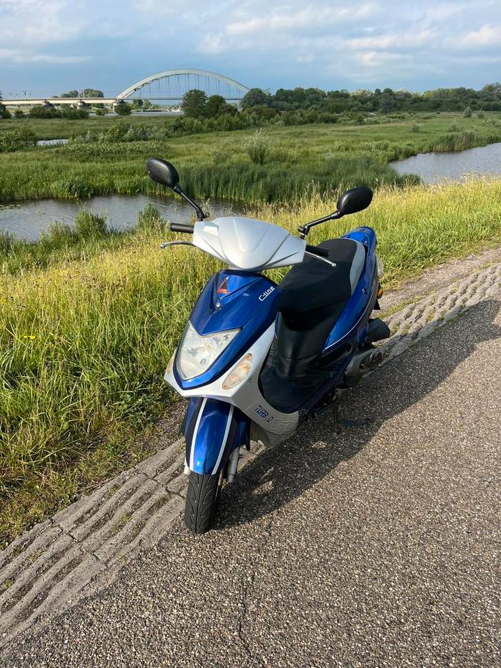 Turbho cs-50, Fietsen en Brommers, Scooters | Overige merken, Gebruikt, Maximaal 25 km/u, Benzine, Ophalen
