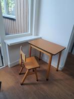 kleuter kinder school tafel en stoel Rolf vintage, Kinderen en Baby's, Kinderkamer | Tafels en Stoelen, Ophalen of Verzenden, Gebruikt