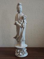 Vintage Chinees porselein beeld van Guanyin hoogte 30 cm, Ophalen of Verzenden