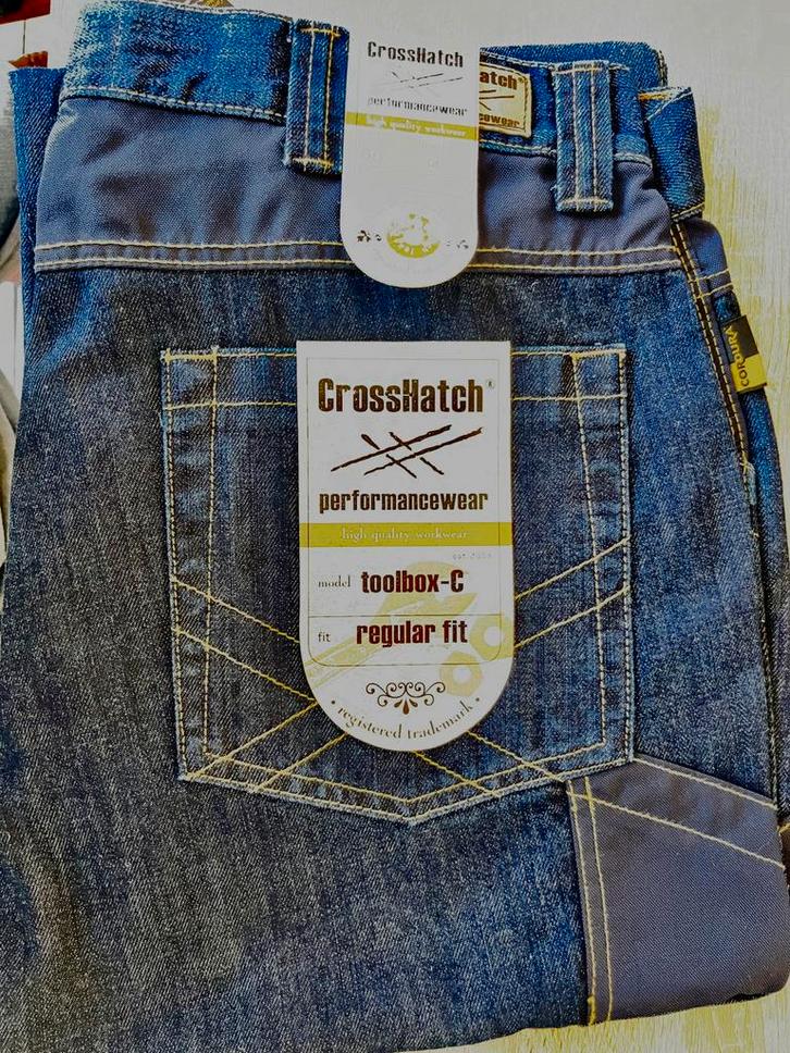 Werkbroek maat 31 - 34 Nieuw, Kleding | Heren, Spijkerbroeken en Jeans, Nieuw, W32 (confectie 46) of kleiner, Blauw, Ophalen of Verzenden