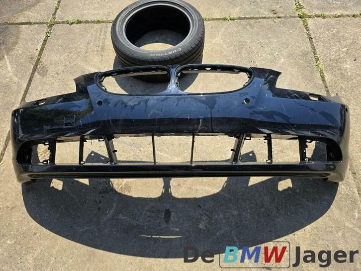 Voorbumper zwart BMW 5-serie E60 E61 51110149246, Auto-onderdelen, Carrosserie en Plaatwerk, Bumper, BMW, Voor, Gebruikt, Ophalen of Verzenden