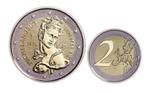San Marino 2 euro 2025 Michelangelo Reverse proof, Verzenden, San Marino, 2 euro