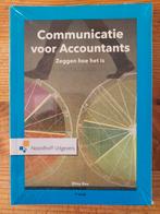 NIEUW! Communicatie voor Accountants 1e druk  9789001875152, Boeken, Nieuw, Elina Bos, Beta, Ophalen of Verzenden