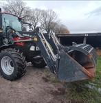 Stoll LRZ95 Voorlader te koop met knijp bak enz, Ophalen