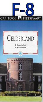F8 Fietskaart Gelderland Graafschap en Achterhoek, Boeken, Atlassen en Landkaarten, Verzenden, 2000 tot heden, Nederland, Landkaart
