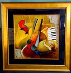 schilderij Emanual Mattini, Antiek en Kunst, Ophalen