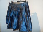 Pauw Amsterdam zijde overslag rok ijs blauw van kleur 3/40, Kleding | Dames, Rokken, Maat 38/40 (M), Pauw, Zo goed als nieuw, Knielengte