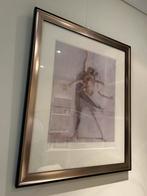 Limited edition print oil painting dancers, Ophalen, Hout, Minder dan 50 cm