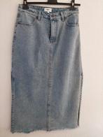 Jeansrok onderdekniel. 81cm Object M blauw 98%katoen NIEUW ., Maat 38/40 (M), Blauw, Object, Nieuw