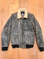 Chevignon Vintage Look Leren Pilotenjack Bruin S, Kleding | Heren, Chevignon, Bruin, Ophalen of Verzenden, Gedragen