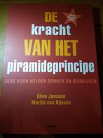 De kracht van het piramideprincipe, NIEUW  ISBN 978902443920, Boeken, Nieuw, Ophalen of Verzenden, HBO