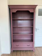 Vintage houten boekenkast / speelgoedkast, Ophalen, Gebruikt, 100 tot 150 cm, 200 cm of meer