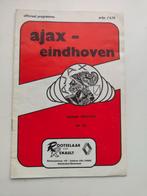 AJAX - Eindhoven Programma seizoen 1978-79 no 10, Verzamelen, Sportartikelen en Voetbal, Verzenden, Ajax