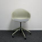 Allermuir Kin Tub Chair | Groen | Grijs | Conferentiestoel, Gebruikt, Overige kleuren, Metaal, Ophalen of Verzenden