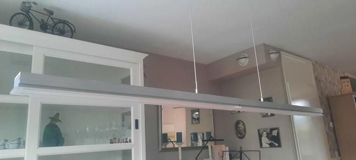 Uitschuifbare LED Hanglamp met Afstandsbediening, Huis en Inrichting, Lampen | Hanglampen, Nieuw, Minder dan 50 cm, Kunststof