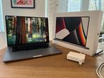 Apple Macbook Pro 2021, 16", M1 Max, 64 GB RAM, 512 GB, Computers en Software, Apple Macbooks, 64 GB of meer, Qwerty, 512 GB, Zo goed als nieuw