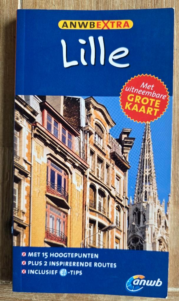 ANWB Extra Reisgids Lille, Boeken, Reisgidsen, Zo goed als nieuw, Reisgids of -boek, Europa, ANWB, Ophalen of Verzenden