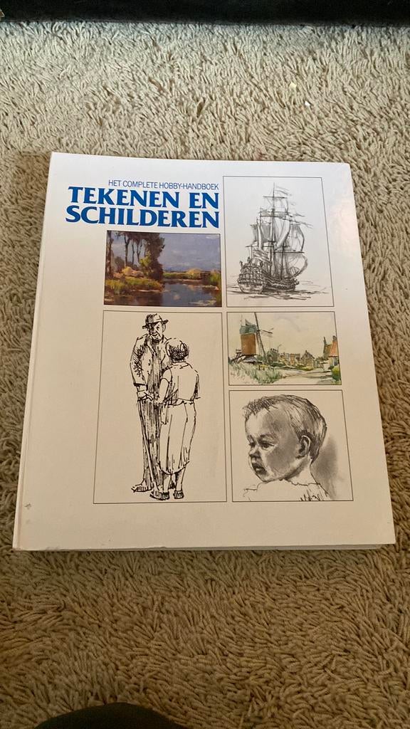 het complete hobby-handboek tekenen en schilderen, Boeken, Ophalen of Verzenden, Zo goed als nieuw, Tekenen en Schilderen
