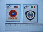 sticker Chrysler lancia italie usa car auto mobil oil, Verzamelen, Stickers, Verzenden
