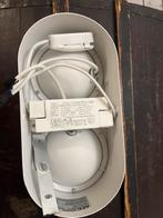 Moderne witte plafondlamp AEG, Ophalen, Zo goed als nieuw, Metaal