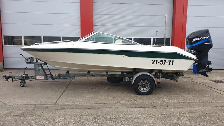 Seaay 180 met 225 optimax, Watersport en Boten, Waterski's, Gebruikt, Waterski's, Ophalen