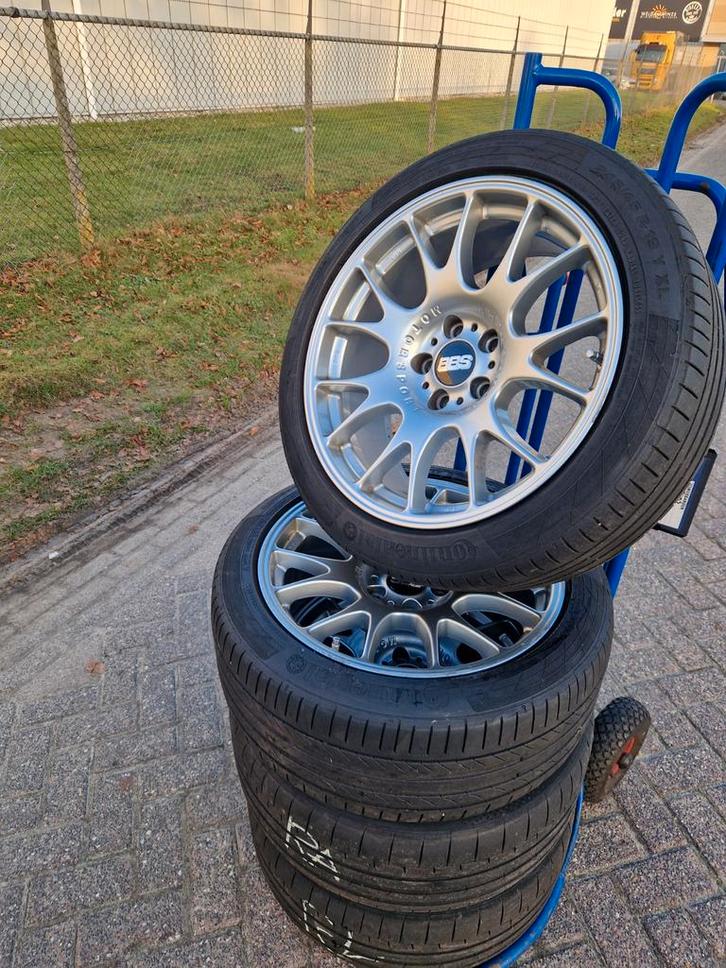 19 Inch BBS Motorsport 8.5j velgen 5X 120, Auto-onderdelen, Banden en Velgen, Banden en Velgen, Zomerbanden, 19 inch, 245 mm, Personenwagen