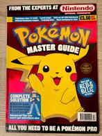 Pokémon Red & Blue Master Guide Nintendo Official Magazine, Spelcomputers en Games, Games | Nintendo Game Boy, Avontuur en Actie