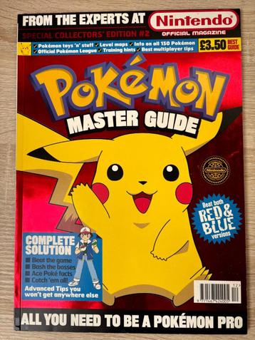 Pokémon Red & Blue Master Guide Nintendo Official Magazine beschikbaar voor biedingen