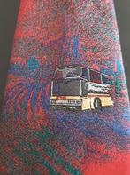 NZH Noord Zuid-Holland Bus stropdas rood kleurrijk, Ophalen of Verzenden, Nieuw, Gebruiksvoorwerp