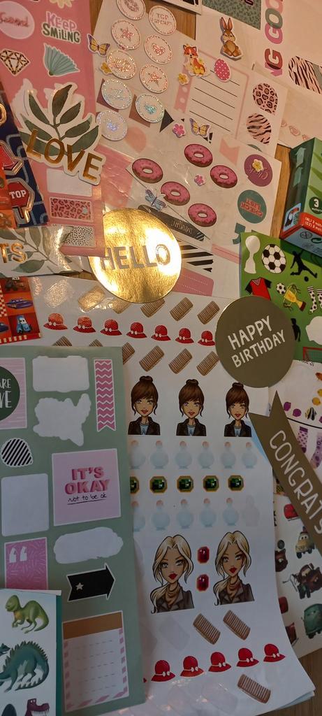 Groot Stickers Pakket - Veel Verschillende Stickers!, Hobby en Vrije tijd, Stickers en Plaatjes, Nieuw, Meerdere stickers, Ophalen of Verzenden