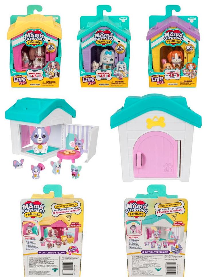 Little live pets mama surprise familie mama's huis nieuw, Kinderen en Baby's, Speelgoed | Educatief en Creatief, Nieuw, Ontdekken