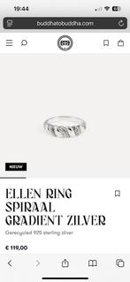 Buddha to buddha zilveren ring maat 17 zgan, Sieraden, Tassen en Uiterlijk, Ringen, Ophalen of Verzenden, Zo goed als nieuw, 17 tot 18