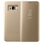 Clear View cover Samsung Galaxy S8 zwart goud rose/goud, Ophalen of Verzenden, Nieuw, Overige modellen, Hoesje of Tasje