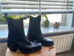 Sacha Leren Chelsea cowboy boots maat 39, Zwart, Lage of Enkellaarzen, Ophalen of Verzenden, Zo goed als nieuw