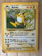 Raichu 14/102 1999 HOLO, Hobby en Vrije tijd, Verzamelkaartspellen | Pokémon, Ophalen of Verzenden, Gebruikt, Losse kaart