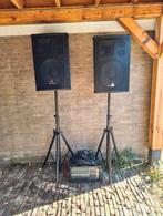 Behringer speakers en actief mengpaneel en kabels, Ophalen of Verzenden, Zo goed als nieuw, Behringer