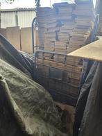 Visgraat eiken vloeren restpartij, Huis en Inrichting, Ophalen, Gebruikt, 75 m² of meer, Parket