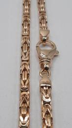 gouden Koningsketting 14kt Massief, Sieraden, Tassen en Uiterlijk, Kettingen, Www.bredajuwelier.nl, Nieuw, Ophalen of Verzenden