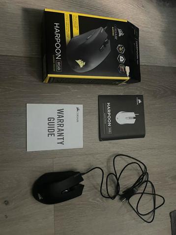 Corsair Harpoon RGB gaming muis, zo goed als nieuw beschikbaar voor biedingen