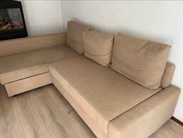 Gratis slaapbank beige