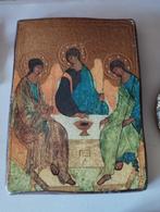 houten kader met heiligen erop Br 27 - H 36- 35€, Antiek en Kunst, Antiek | Religie, Ophalen of Verzenden