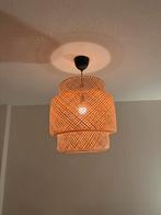 Mooie hanglamp van bamboe, Ophalen, Zo goed als nieuw, Hout, 50 tot 75 cm