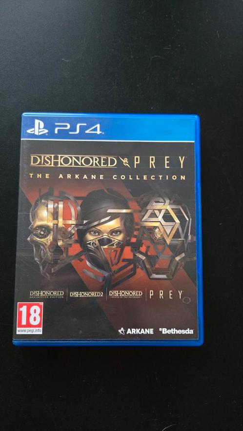 Dishonored & Prey : The Arkane Collection, Spelcomputers en Games, Games | Sony PlayStation 4, Zo goed als nieuw, Avontuur en Actie