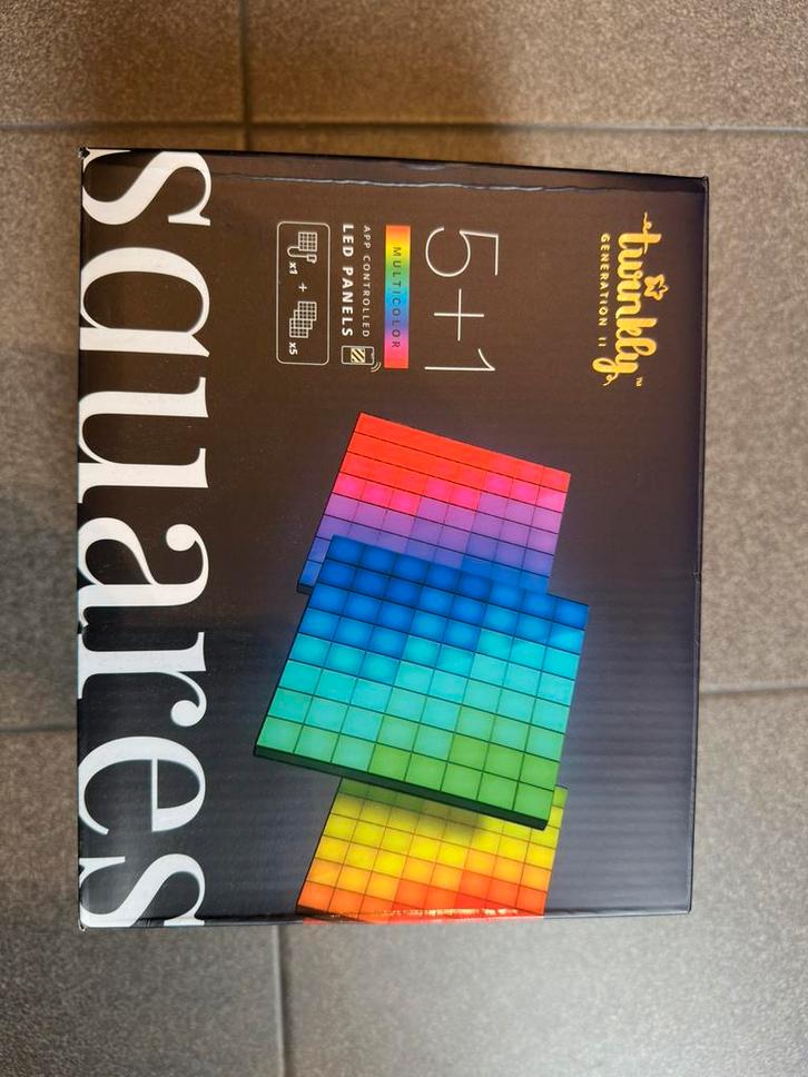 Twinkly Squares 5 + 1 main panel, Diversen, Kerst, Nieuw, Ophalen of Verzenden